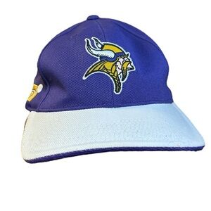 Sports‎ Soecialties Minnesota Vikings Strapback Hat Purple Gold and White
